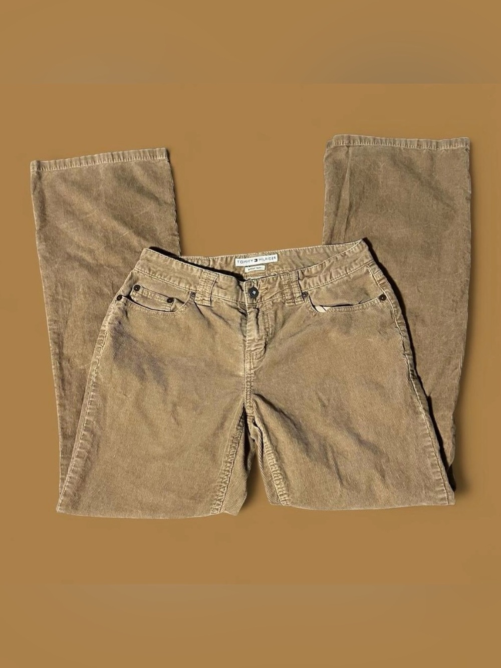 Tommy Hilfiger Women’s Tan boot cut Corduroy Jeans